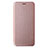 Handytasche Stand Schutzhülle Flip Leder Hülle L08Z für Samsung Galaxy A12 Nacho Rosegold