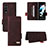 Handytasche Stand Schutzhülle Flip Leder Hülle L08Z für Samsung Galaxy Z Fold3 5G