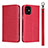 Handytasche Stand Schutzhülle Flip Leder Hülle L09 für Apple iPhone 12 Mini Rot