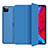 Handytasche Stand Schutzhülle Flip Leder Hülle L10 für Apple iPad Pro 11 (2022) Blau
