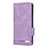 Handytasche Stand Schutzhülle Flip Leder Hülle L10Z für Samsung Galaxy A33 5G Violett