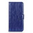 Handytasche Stand Schutzhülle Flip Leder Hülle L11 für Huawei P smart S Blau