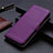 Handytasche Stand Schutzhülle Flip Leder Hülle L11 für Realme Q2 Pro 5G Violett