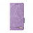 Handytasche Stand Schutzhülle Flip Leder Hülle L11Z für Samsung Galaxy A22s 5G Violett