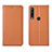 Handytasche Stand Schutzhülle Flip Leder Hülle L12 für Huawei Honor 9C Orange