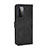 Handytasche Stand Schutzhülle Flip Leder Hülle L12Z für Samsung Galaxy A72 4G Schwarz