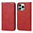 Handytasche Stand Schutzhülle Flip Leder Hülle L14 für Apple iPhone 13 Pro Rot