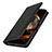 Handytasche Stand Schutzhülle Flip Leder Hülle L15 für Apple iPhone 15 Schwarz