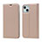 Handytasche Stand Schutzhülle Flip Leder Hülle L18 für Apple iPhone 13 Rosegold