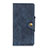 Handytasche Stand Schutzhülle Flip Leder Hülle L18 für Oppo Reno5 Pro 5G Blau