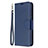 Handytasche Stand Schutzhülle Flip Leder Hülle L18 für Samsung Galaxy A31 Blau