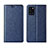 Handytasche Stand Schutzhülle Flip Leder Hülle L19 für Samsung Galaxy A31 Blau