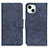 Handytasche Stand Schutzhülle Flip Leder Hülle L27 für Apple iPhone 13 Mini Blau