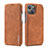 Handytasche Stand Schutzhülle Flip Leder Hülle LC1 für Apple iPhone 13