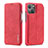 Handytasche Stand Schutzhülle Flip Leder Hülle LC1 für Apple iPhone 13 Rot