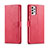 Handytasche Stand Schutzhülle Flip Leder Hülle LC1 für Samsung Galaxy A23 4G Pink