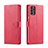 Handytasche Stand Schutzhülle Flip Leder Hülle LC1 für Samsung Galaxy A73 5G Pink