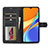 Handytasche Stand Schutzhülle Flip Leder Hülle LC1 für Xiaomi POCO C31