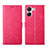 Handytasche Stand Schutzhülle Flip Leder Hülle LC1 für Xiaomi Poco C65 Pink