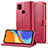 Handytasche Stand Schutzhülle Flip Leder Hülle LC2 für Xiaomi Redmi 9 India