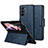 Handytasche Stand Schutzhülle Flip Leder Hülle LD1 für Samsung Galaxy Z Fold5 5G