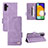 Handytasche Stand Schutzhülle Flip Leder Hülle LZ3 für Samsung Galaxy A13 5G Violett