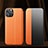 Handytasche Stand Schutzhülle Flip Leder Hülle M02 für Apple iPhone 13 Pro Orange