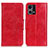 Handytasche Stand Schutzhülle Flip Leder Hülle M02L für Oppo Reno7 4G Rot