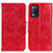 Handytasche Stand Schutzhülle Flip Leder Hülle M02L für Realme Q3 5G Rot