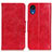 Handytasche Stand Schutzhülle Flip Leder Hülle M02L für Samsung Galaxy A03 Core Rot