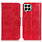 Handytasche Stand Schutzhülle Flip Leder Hülle M02L für Samsung Galaxy M33 5G Rot
