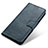 Handytasche Stand Schutzhülle Flip Leder Hülle M03L für Motorola Moto Edge Plus (2022) 5G Blau