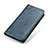 Handytasche Stand Schutzhülle Flip Leder Hülle M04L für Samsung Galaxy A72 4G Blau