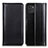 Handytasche Stand Schutzhülle Flip Leder Hülle M05L für Samsung Galaxy A03 Schwarz