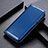 Handytasche Stand Schutzhülle Flip Leder Hülle M05L für Samsung Galaxy M02s Blau