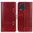Handytasche Stand Schutzhülle Flip Leder Hülle M06L für Samsung Galaxy M32 4G Rot