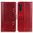 Handytasche Stand Schutzhülle Flip Leder Hülle M06L für Sony Xperia 10 III SOG04 Rot