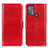Handytasche Stand Schutzhülle Flip Leder Hülle M07L für Motorola Moto G50 Rot