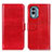 Handytasche Stand Schutzhülle Flip Leder Hülle M07L für Nokia X30 5G Rot