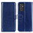 Handytasche Stand Schutzhülle Flip Leder Hülle M07L für Samsung Galaxy A15 4G Blau