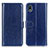 Handytasche Stand Schutzhülle Flip Leder Hülle M07L für Sony Xperia Ace III Blau