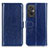 Handytasche Stand Schutzhülle Flip Leder Hülle M07L für Xiaomi Redmi 11 Prime 4G Blau