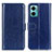 Handytasche Stand Schutzhülle Flip Leder Hülle M07L für Xiaomi Redmi 11 Prime 5G Blau