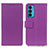 Handytasche Stand Schutzhülle Flip Leder Hülle M08L für Motorola Moto Edge 20 5G Violett