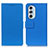 Handytasche Stand Schutzhülle Flip Leder Hülle M08L für Motorola Moto Edge Plus (2022) 5G Blau