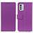 Handytasche Stand Schutzhülle Flip Leder Hülle M08L für Nokia G60 5G Violett