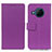 Handytasche Stand Schutzhülle Flip Leder Hülle M08L für Nokia X100 5G Violett