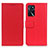 Handytasche Stand Schutzhülle Flip Leder Hülle M08L für Oppo A16s Rot