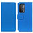 Handytasche Stand Schutzhülle Flip Leder Hülle M08L für Oppo A54 5G Blau