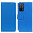 Handytasche Stand Schutzhülle Flip Leder Hülle M08L für Oppo A55 5G Blau